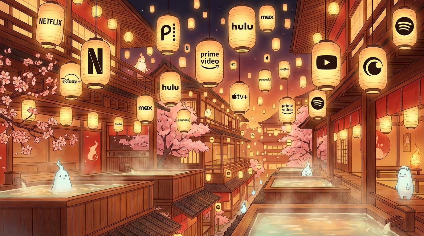 千と千尋の神隠し配信サービス一覧