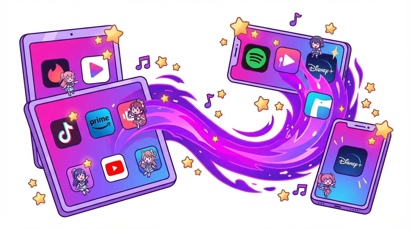 【推しの子】の動画配信サービス一覧のイメージ画像