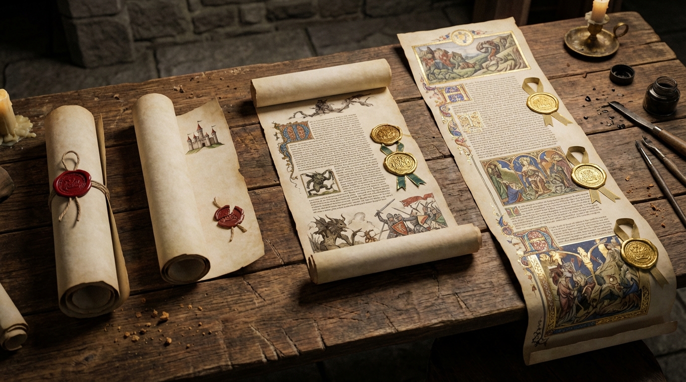 4つのバージョン比較のイメージ画像