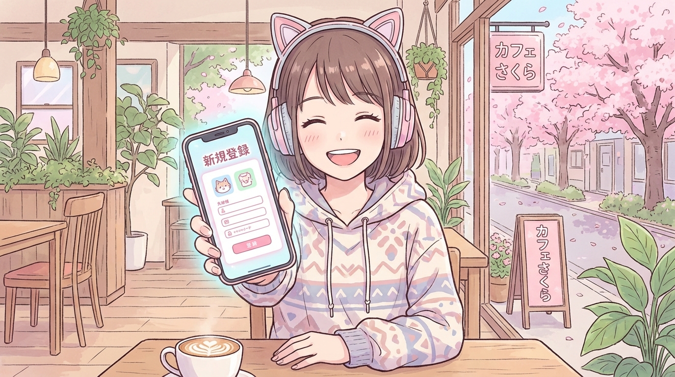 U-NEXT無料トライアル登録手順のイメージ画像