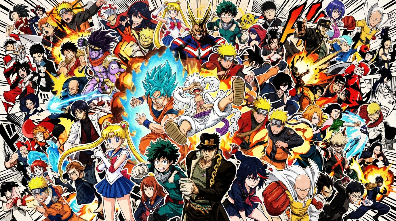 ヒロアカに似たおすすめアニメのイメージ画像